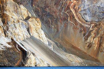 Fjords structure, Northeast Greenland © Etienne Pierart